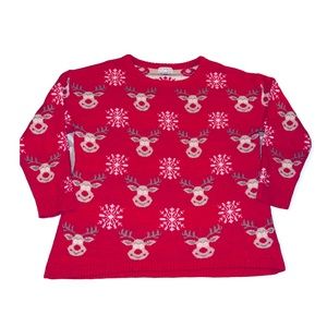 Isabella’s Closet Raindeer Christmas Sweater size 1X